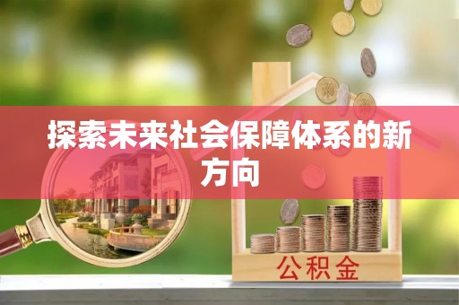 达日探索未来社会保障体系的新方向