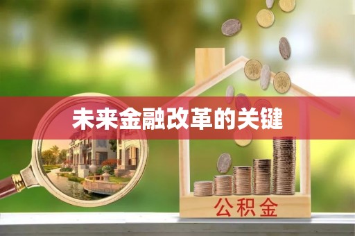 达日未来金融改革的关键